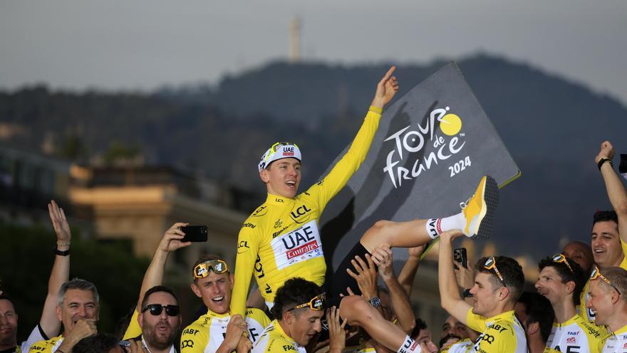 La etapa 21 del Tour de Francia 2024, en imágenes