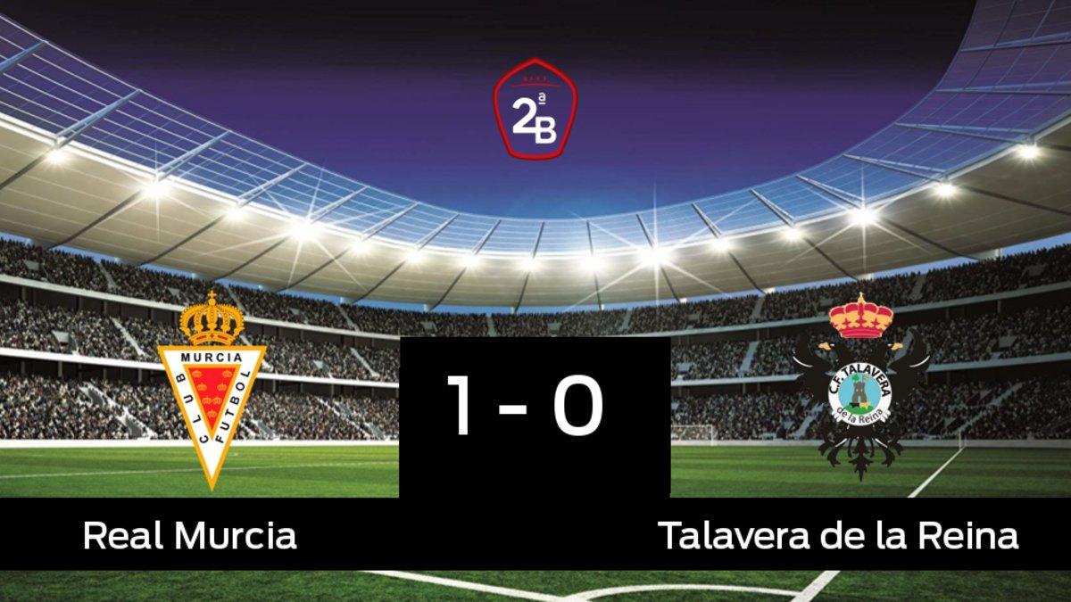 El Real Murcia derrotó al Talavera de la Reina por 1-0