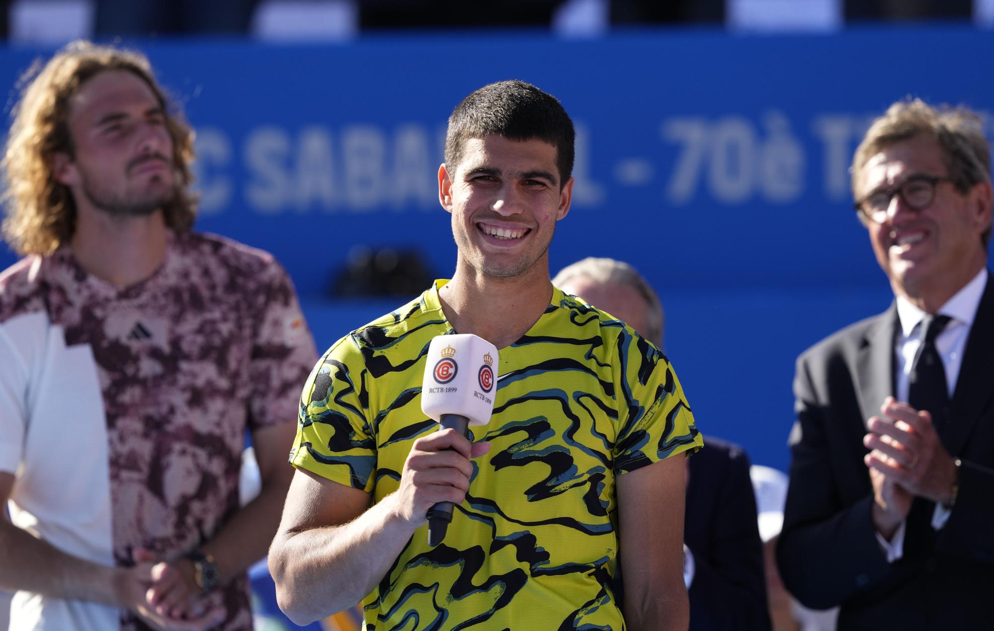 Final del torneo Godó, Alcaraz-Tsitsipas