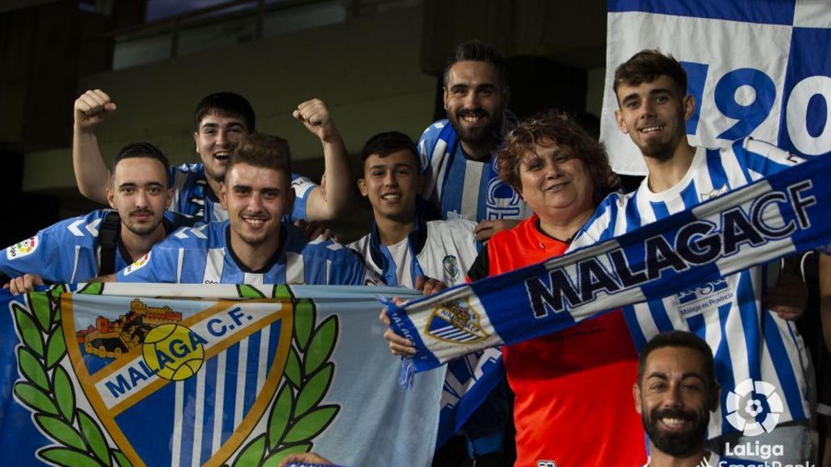 La afición será clave para el Málaga CF ante el Cartagena, en un partido clave para la permanencia.