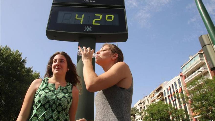 Activada la alerta roja en Córdoba por máximas de hasta 44ºC