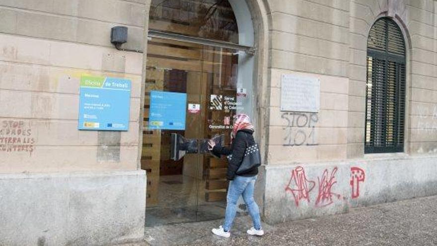 L&#039;oficina de treball de la Generalitat de Manresa