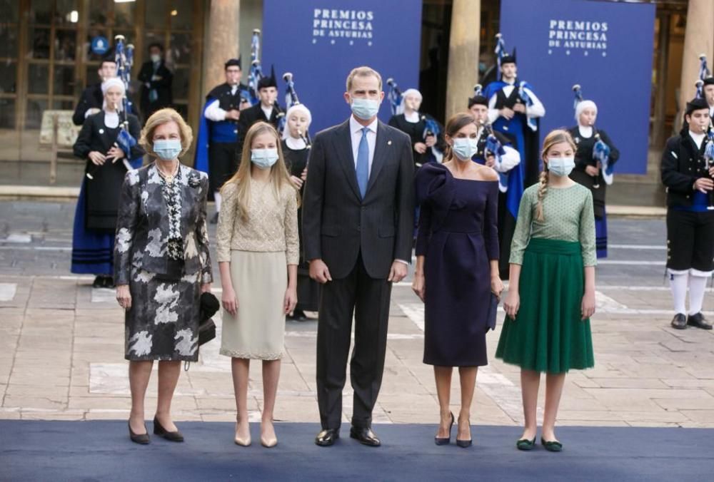 Premios Princesa de Asturias 2020: Así fue la escueta alfombra azul