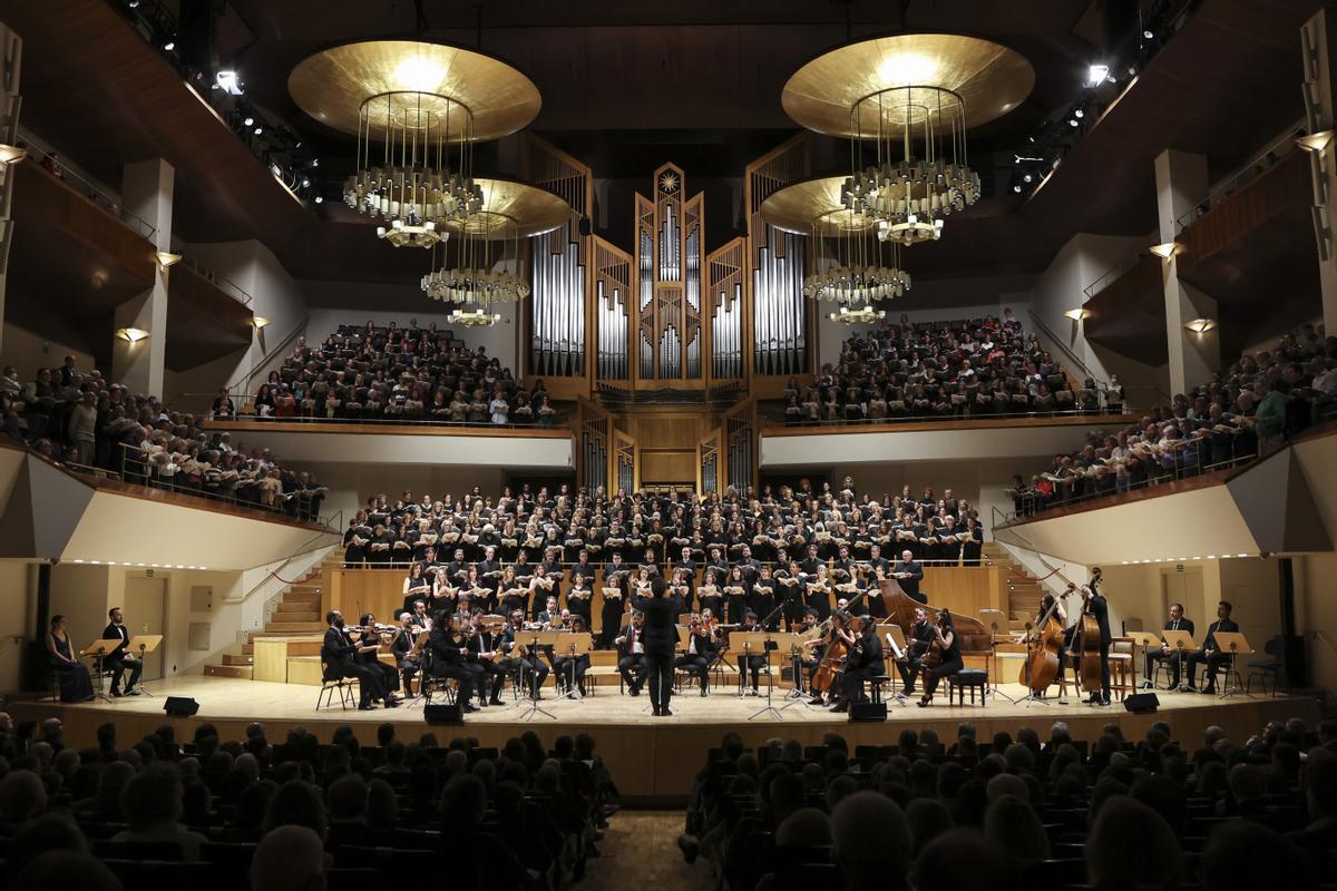 El Mesías de Händel sonando en el Auditorio Nacional, dirigido por Aarón Zapico.