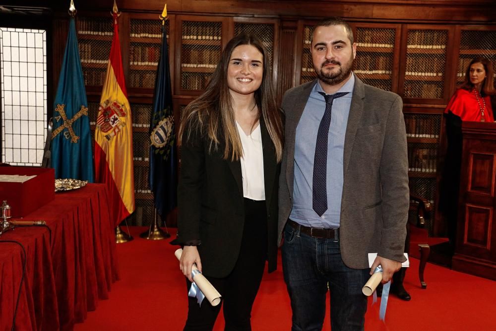 Premios fin de grado Santa Catalina de la Universidad de Oviedo 2019