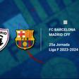 FC Barcelona - Madrid CFF: horario y dónde ver por TV el partido de la Liga F
