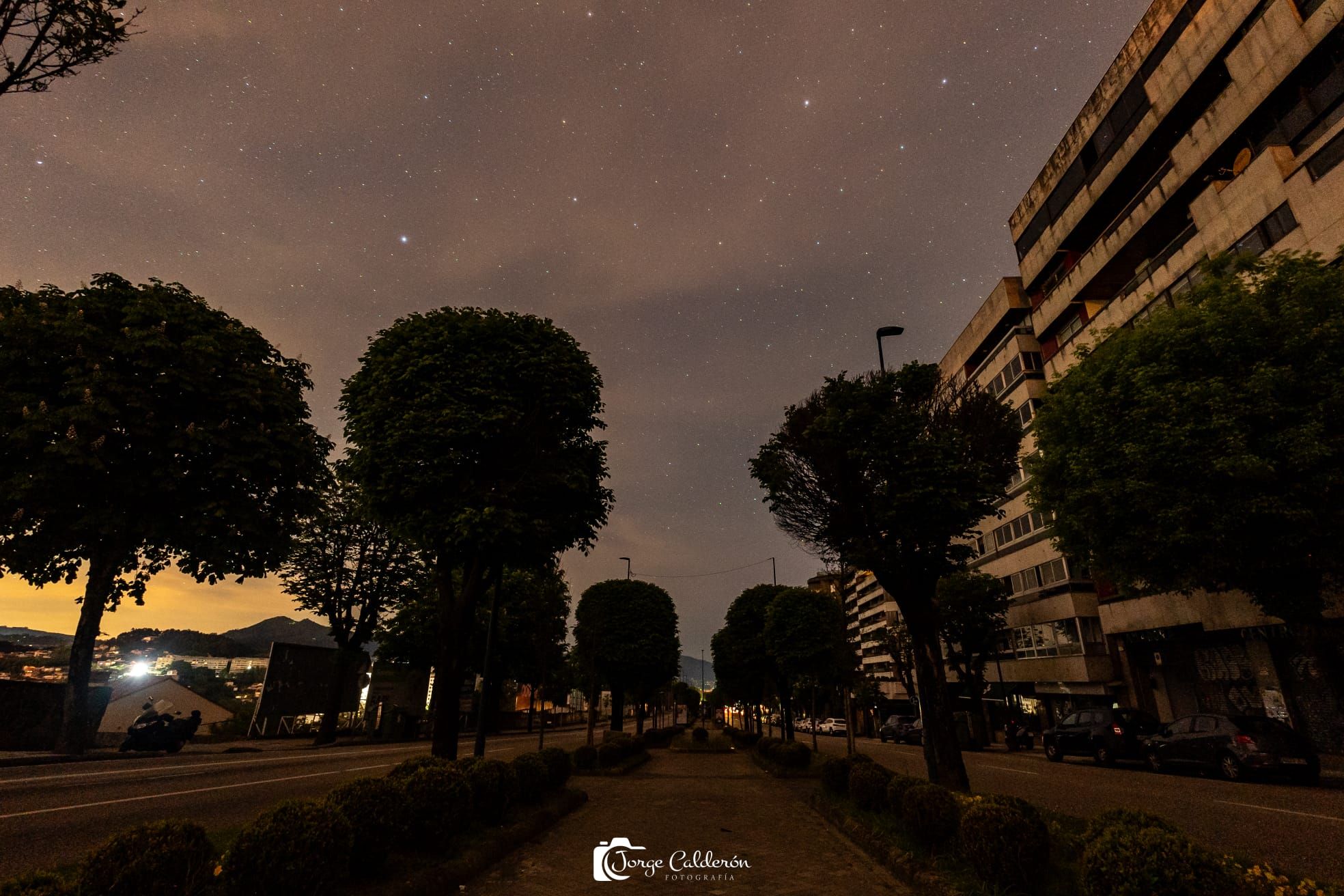 El apagón devuelve las estrellas al cielo del Vigo