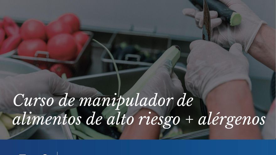 El ayuntamiento organiza un curso gratuito de manipulador de alimentos+alérgenos