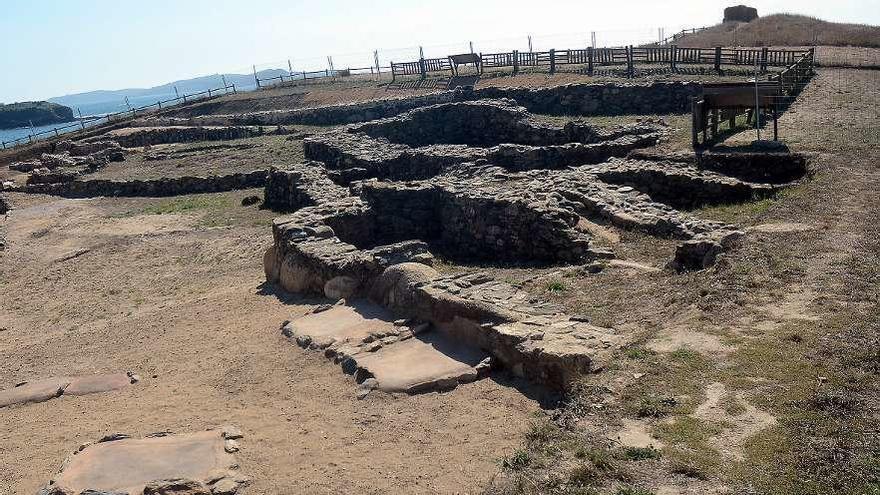 El yacimiento arqueológico de A Lanzada. // Rafa Vázquez