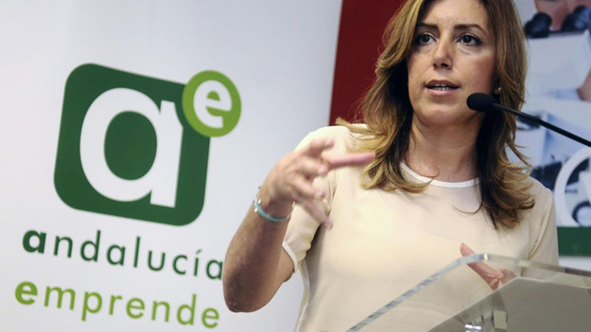 La presidenta de la Junta de Andalucía, Susana Díaz.