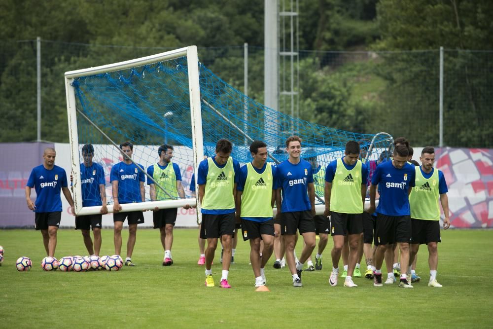 Entrenamiento del Real Oviedo