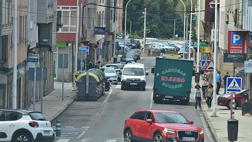 Los hechos sucedieron en la céntrica calle Pazos Fontenla.   | // G.N.