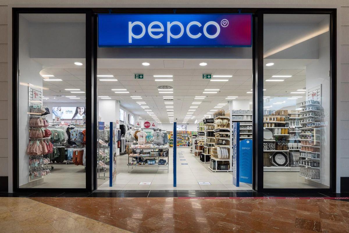 Escaparate de una tienda Pepco