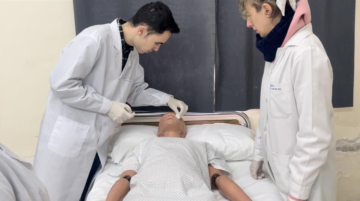 Alumnos de la formación de Higiene Bucodental.