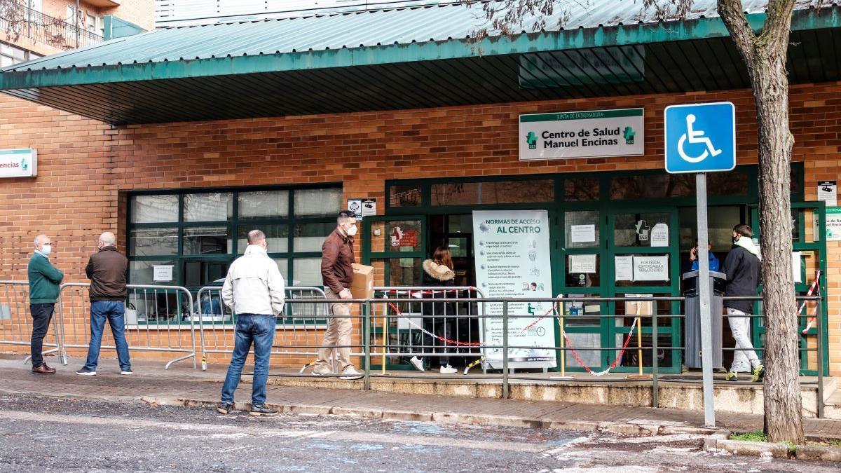 Un centro de salud extremeño.