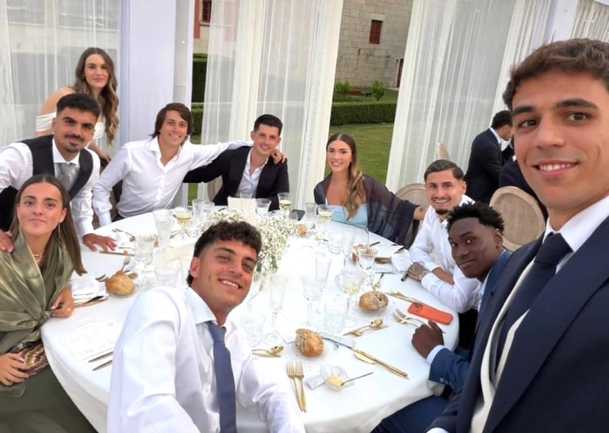 Las instantáneas de los novios y los invitados a la boda del excéltico Gabri Veiga