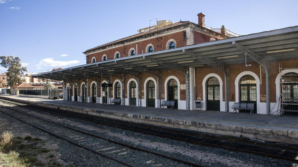 Estación de tren de Alcoy.