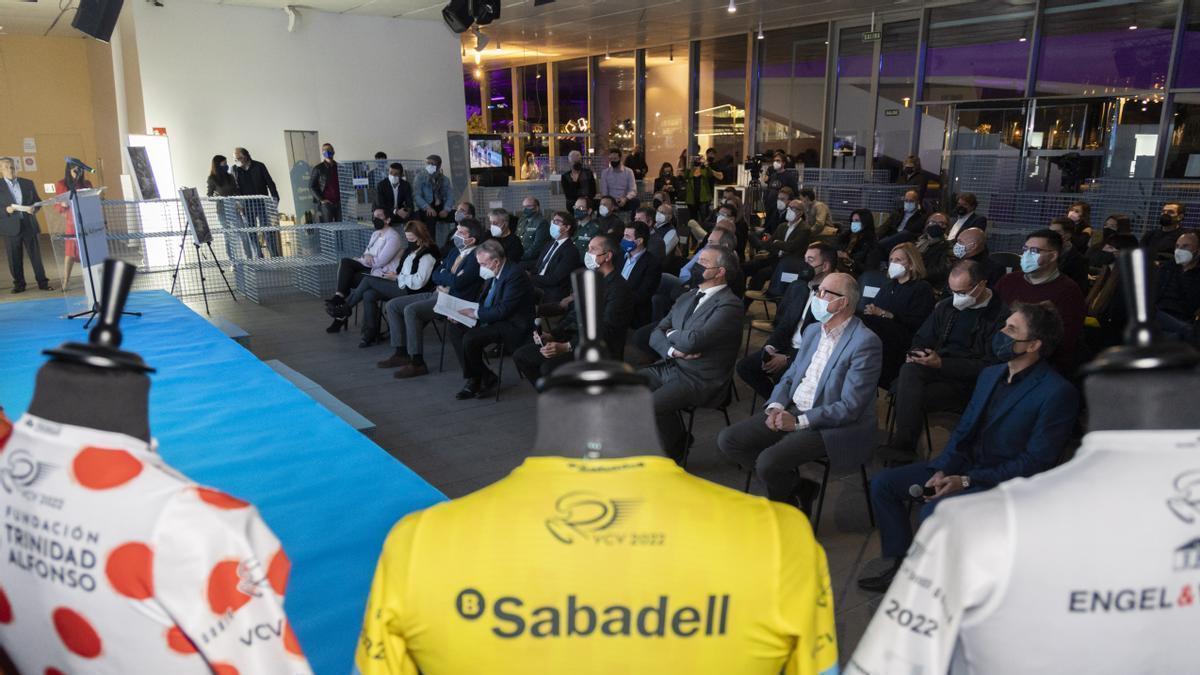 Presentacion de la 73 Volta a la Comunitat Valenciana de ciclismo en el Veles e Vents