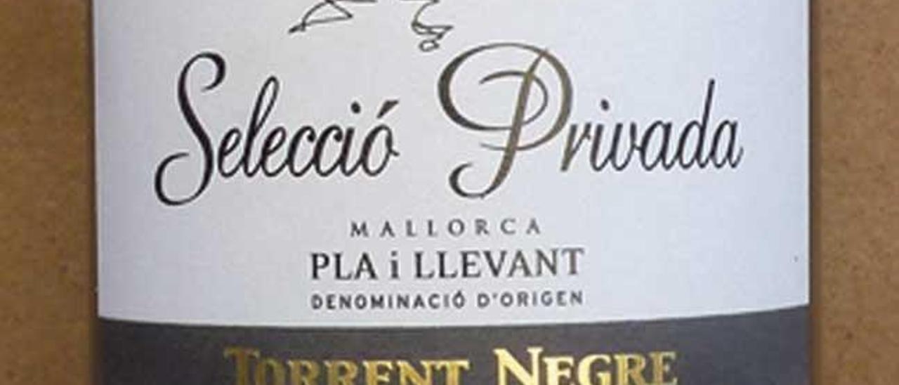 Torrent Negre Selecció Privada 2011: tinto muy expresivo