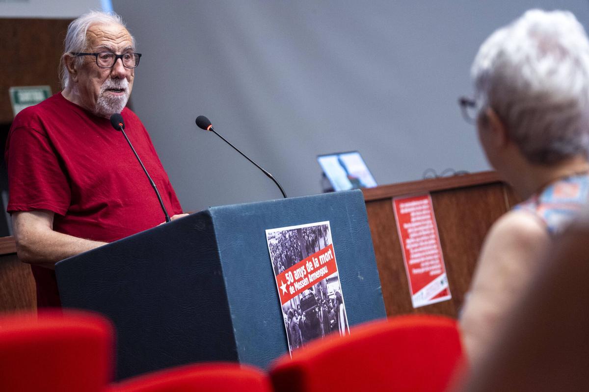 Així va ser l'acte en homenatge al mossèn Armengou
