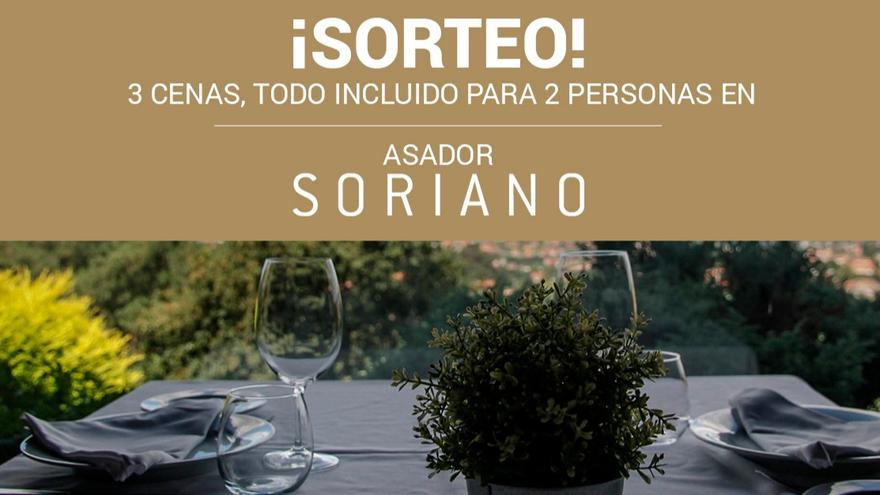 Sorteo - Cena Asador Soriano de Vigo