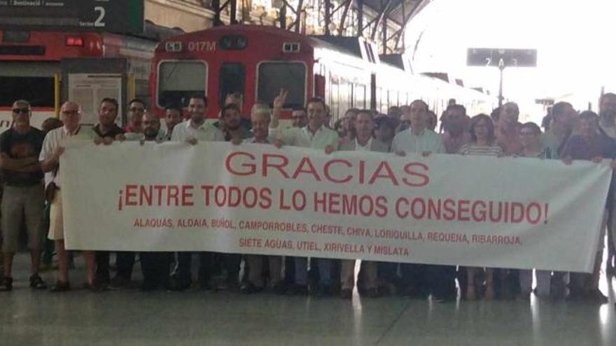 Los alcaldes de la C-3 aplauden que ya llegue al centro de Valencia pero piden más mejoras