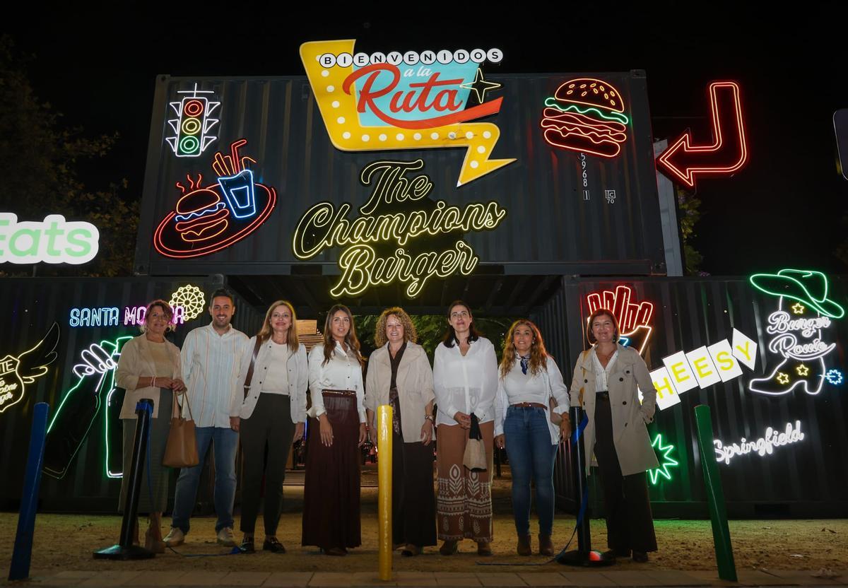 Inauguración del Champions Burguers