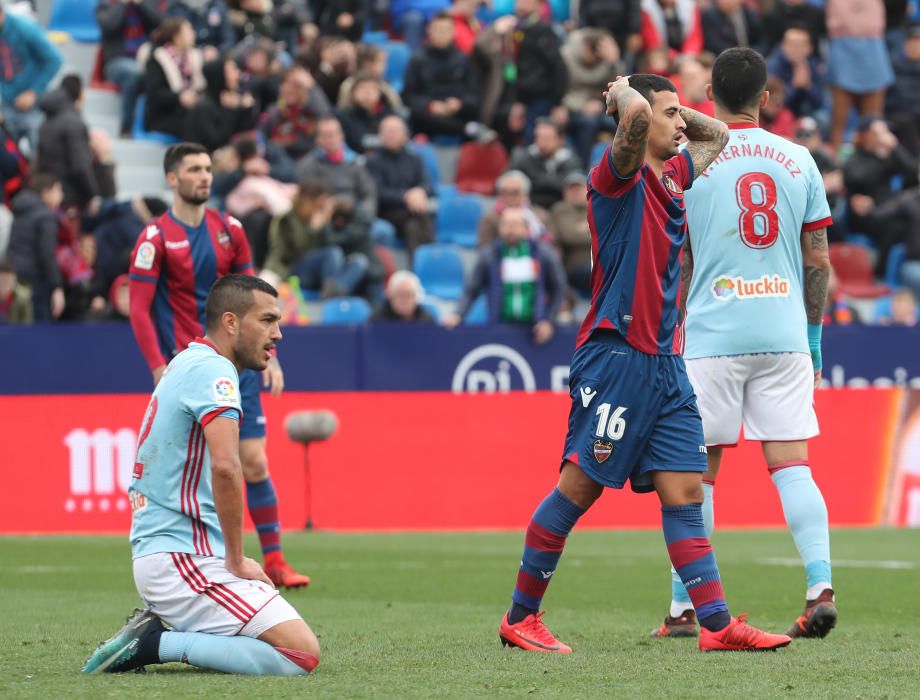 LALIGA: imágenes del Levante - Celta