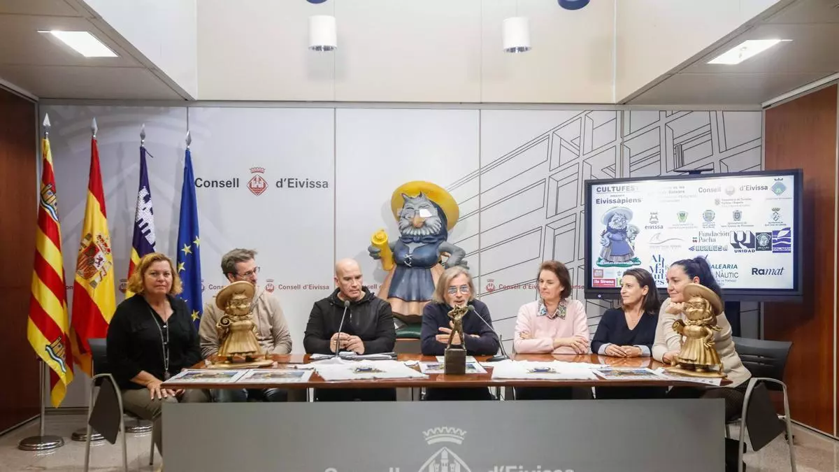 Eivissàpiens vuelve a Can Ventosa para acercar la cultura de Ibiza y Formentera a 640 alumnos