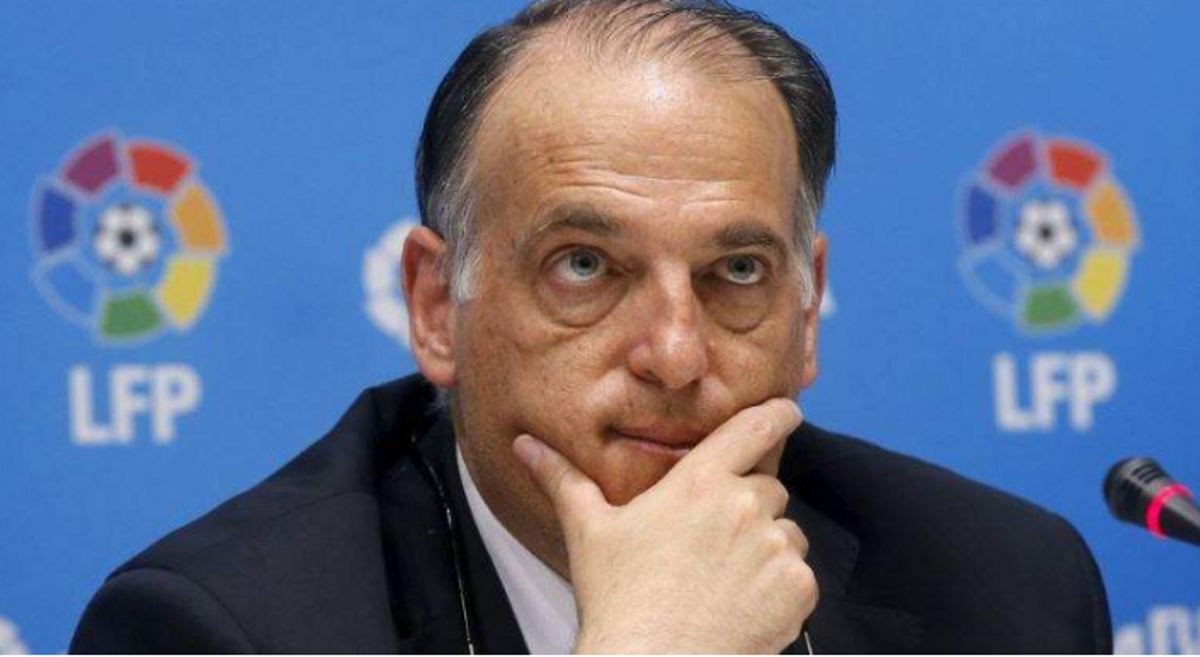 Tebas: «La situació del Barça no és tan dolenta, tot i que és pitjor que la del Madrid» Tebas: «La situació del Barça no és tan dolenta, tot i que és pitjor que la del Madrid»