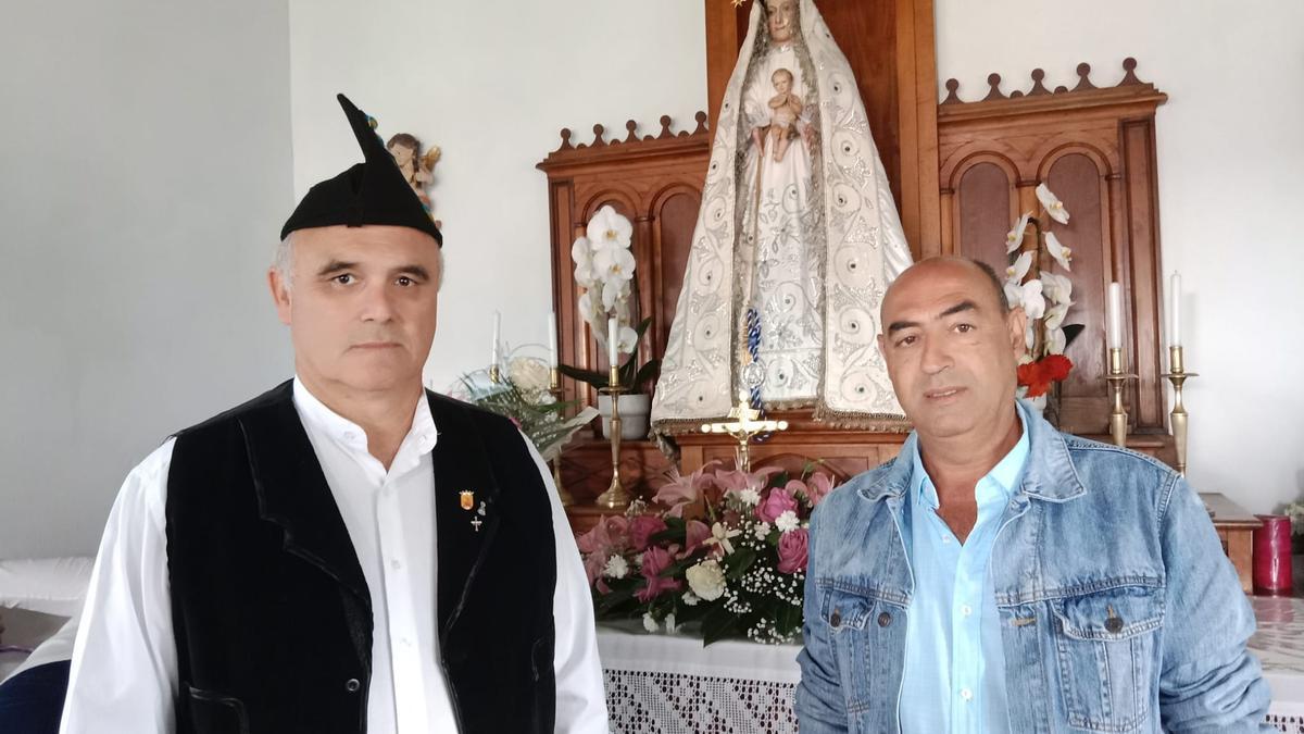 Por la izquierda, Jose Manuel Menéndez y Francisco Lozano.