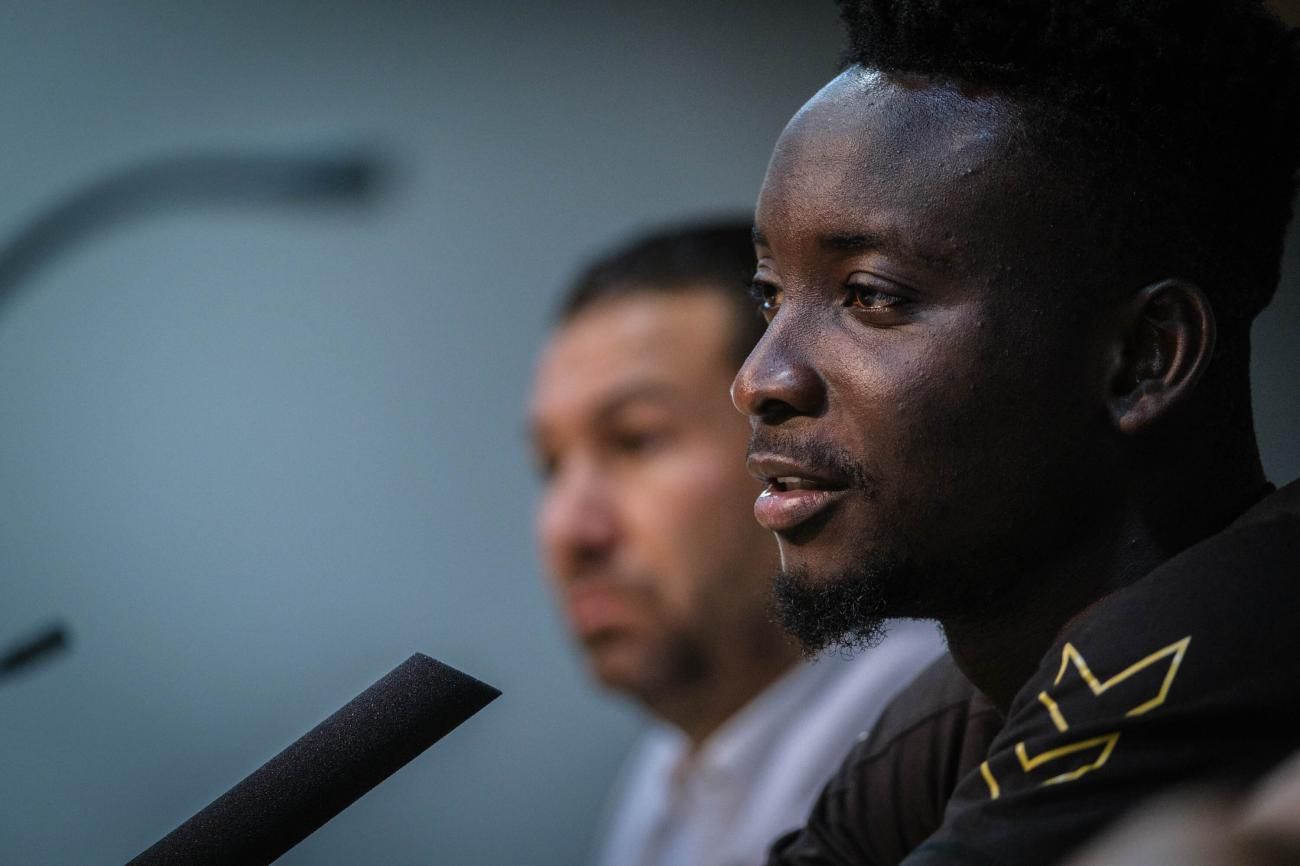 Presentación de Mohammed Dauda (CD Tenerife)