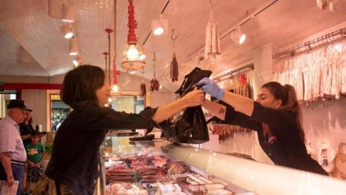 Un comerç del carrer Major de Puigcerdà