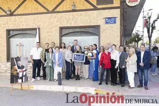 Caravaca dedica una calle a José Antonio Martínez Meca