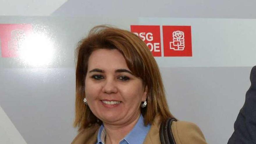 Lina Garrido, portavoz socialista. // G. Santos