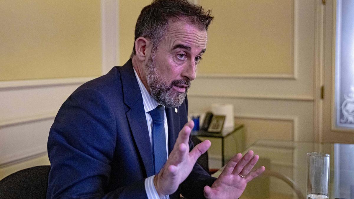 José Luis Mateo, conseller de Vivienda y Territorio