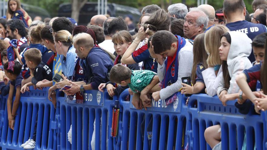 Recepción al Levante antes de enfrentarse al Albacete