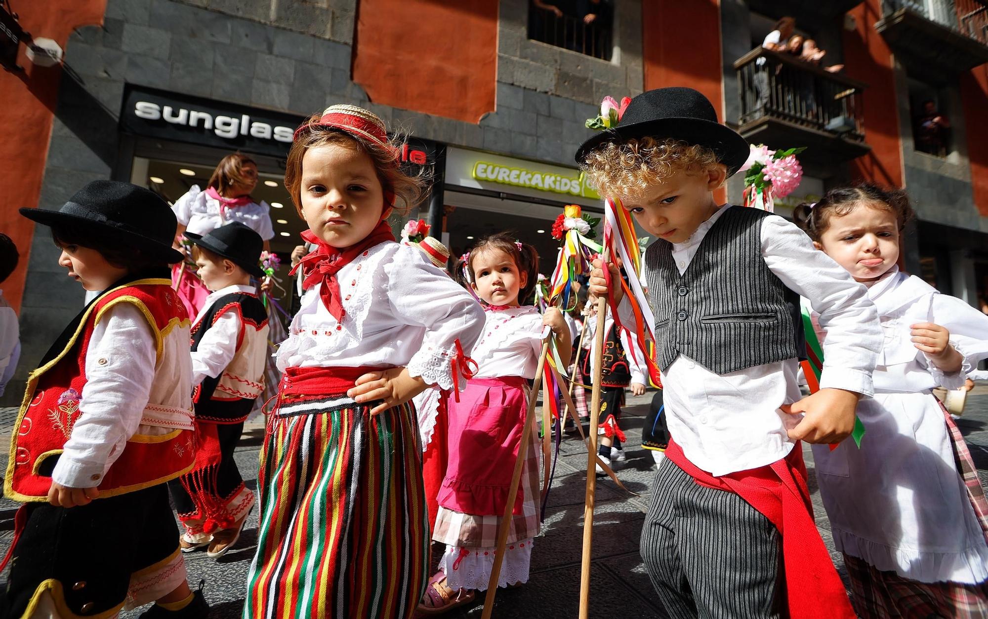 Segundo paseo romero escolar de Santa Cruz