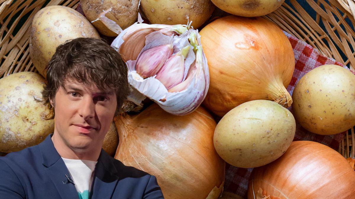 Jordi Cruz, chef, sobre conservar mejor las patatas: “La cebolla puede hacer que broten, el secreto para que duren más tiempo es el ajo”