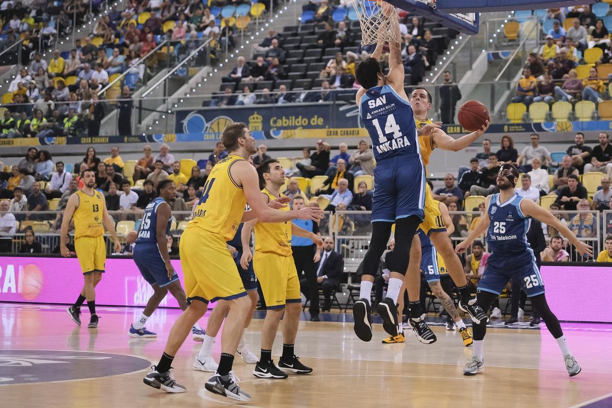 Baloncesto: Dreamland Gran Canaria - Turk Telekom Ankara