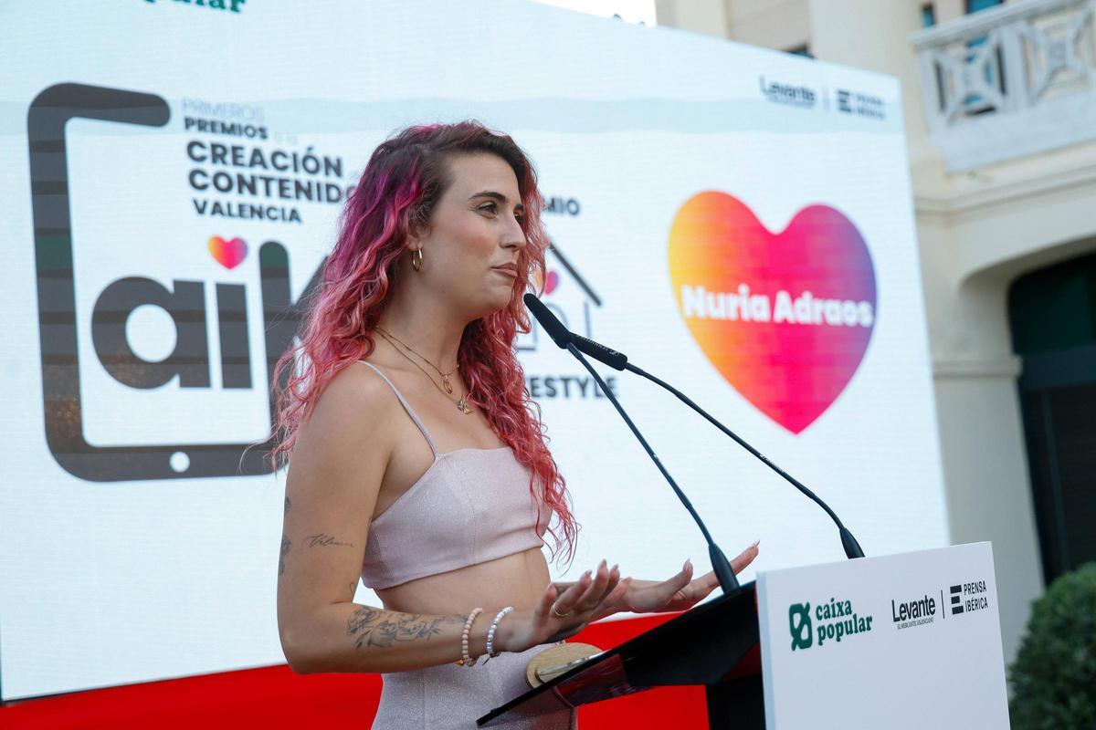 Nuria Adraos, premiada en la categoría Lifestyle.