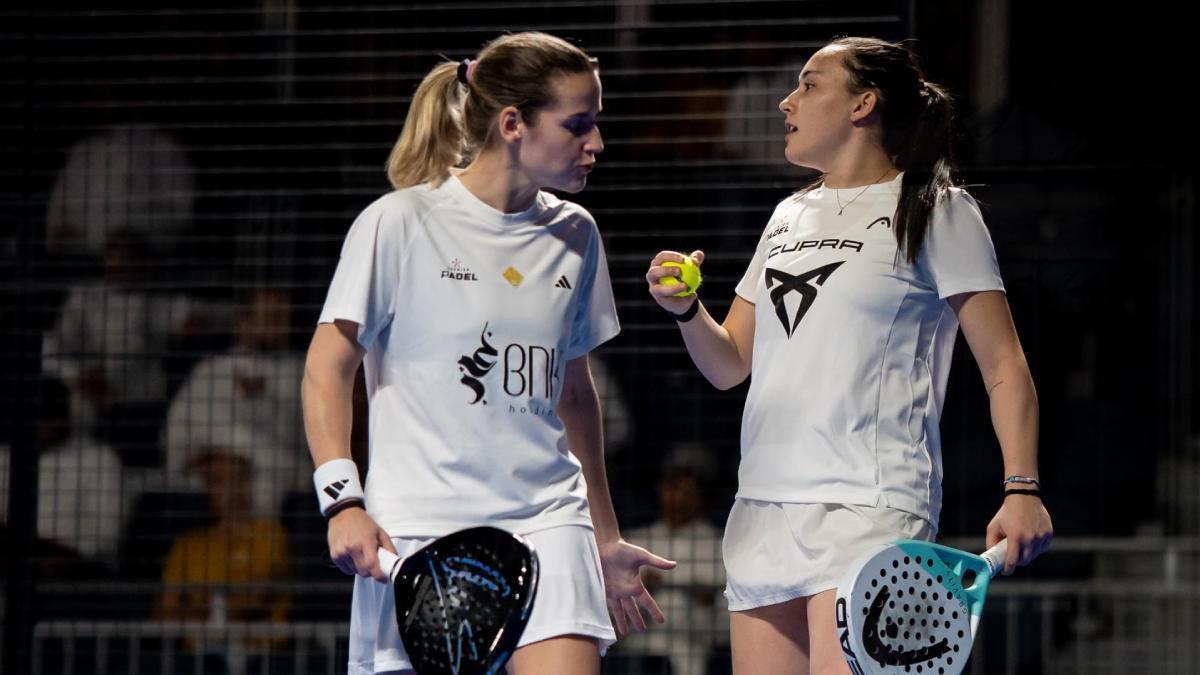 Ari Sánchez y Andrea Ustero, a cuartos sin jugar