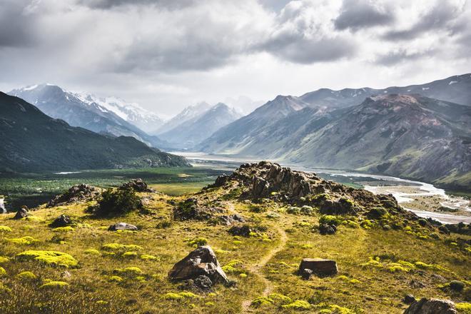 Usuhaia, argentina, tierra de fuego