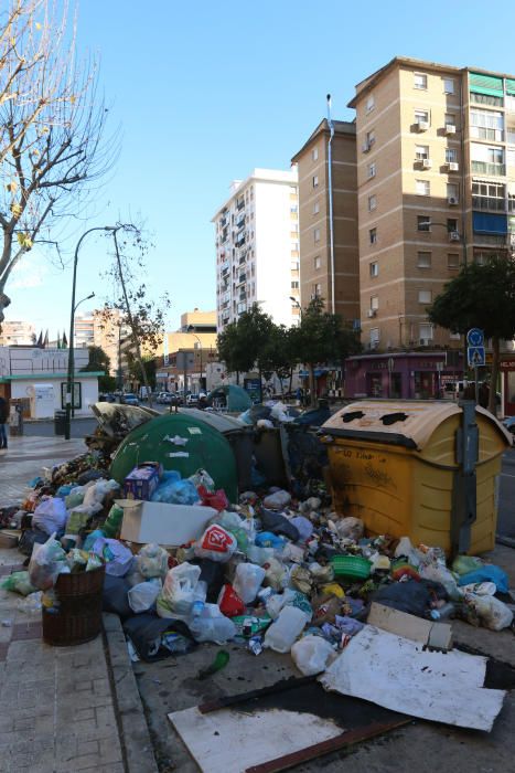 La huelga de Limasa por distritos | Carretera de Cádiz