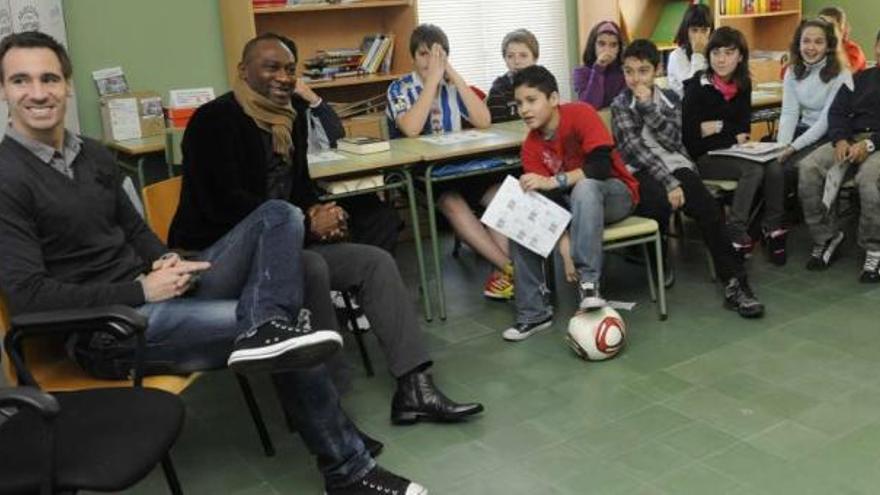 Borja y Songo&#039;o, padrinos de Unicef en un acto sobre nutrición