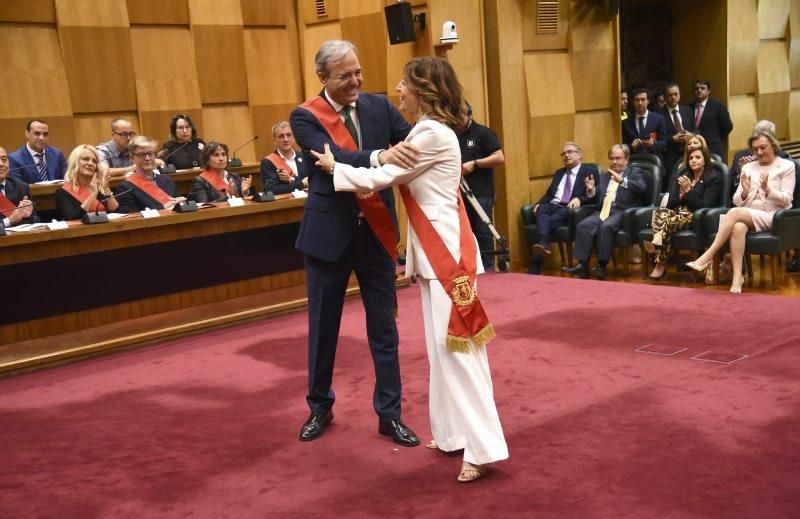 Toma de posesión de Jorge Azcón como alcalde de Zaragoza