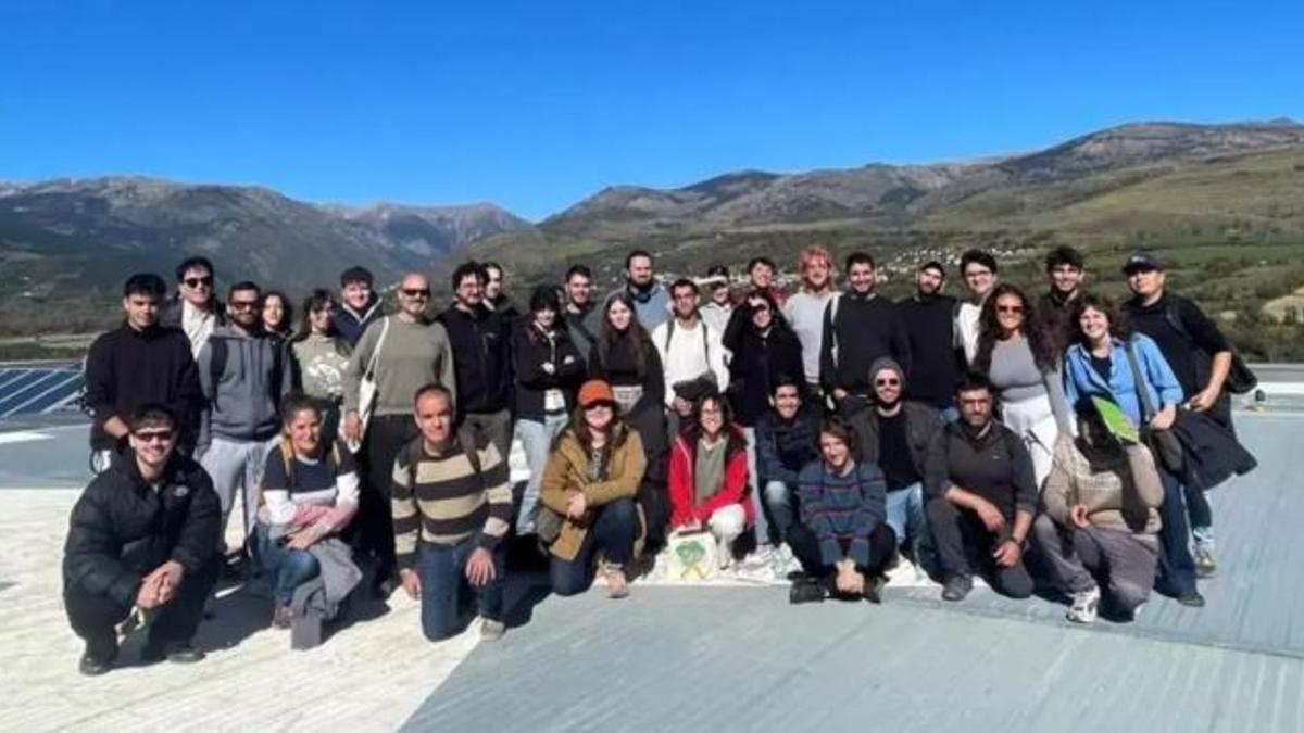 La visita dels alumnes de l'UAB a l'hospital.