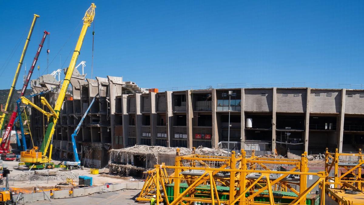 El FC Barcelona rep la llicència principal de remodelació del Camp Nou