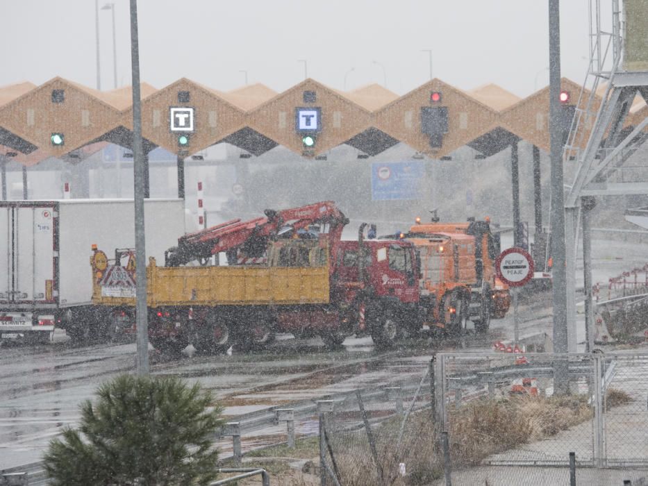 Camions a la Jonquera