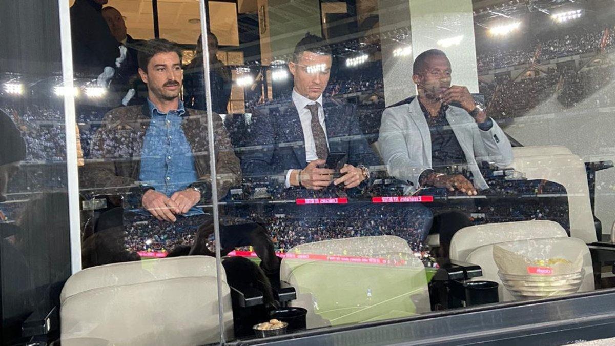 Cristiano Ronaldo, en el Bernabéu